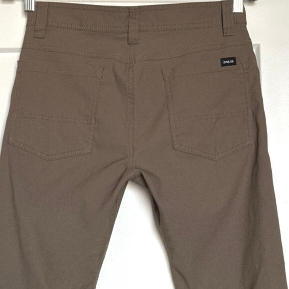 Prana Mens Brion Straight Pant 28x32 in Mud Standard Fit Stretch Hiking *EUC - Picture 7 of 11
